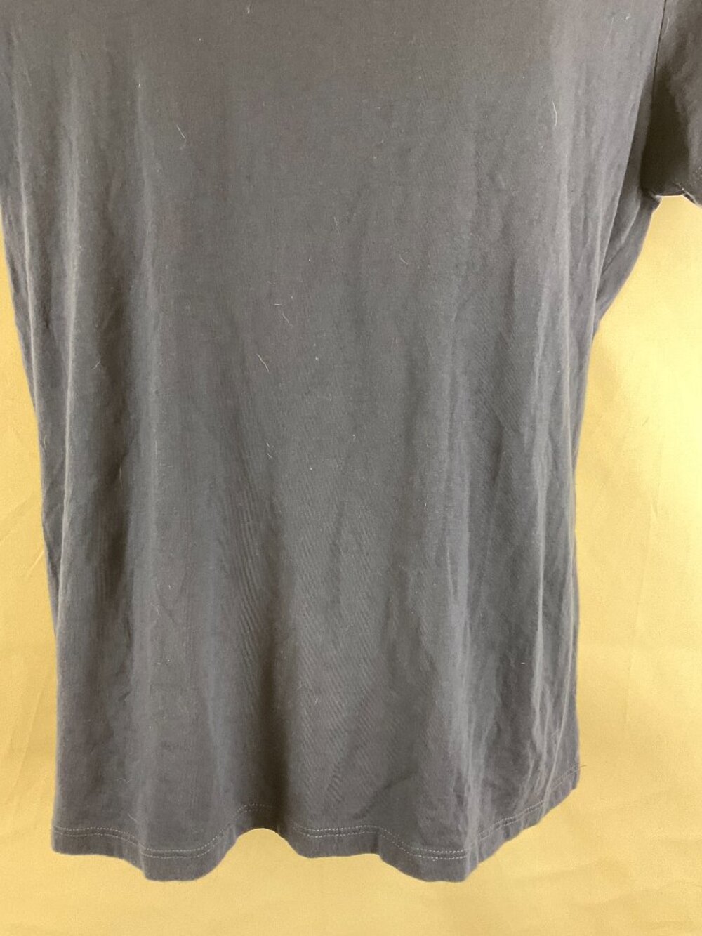 Marine Layer Marge M/L Shirt Men's Navy Blue Short Sleeve - Picture 4 of 9